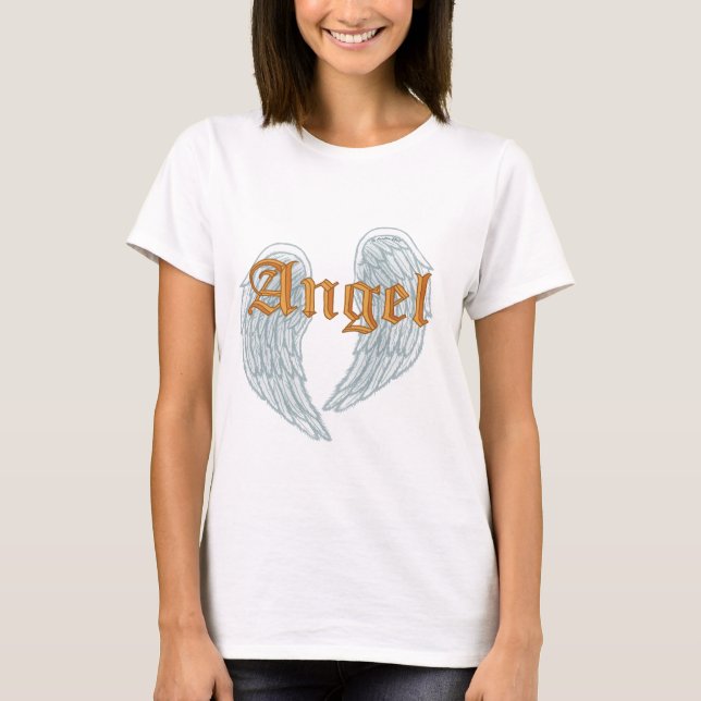 T-Shirt à ailes d'ange (Devant)