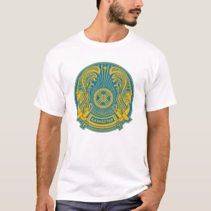 T-shirt à armoiries du Kazakhstan