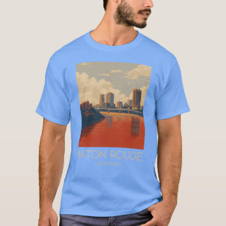 T-shirt A Art Travel Impression de Baton Rouge 2