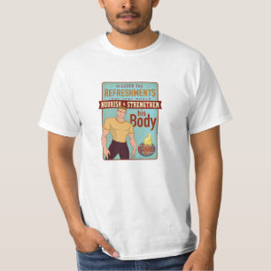 T-shirt A béni les rafraîchissements. chemise