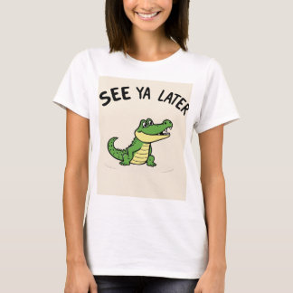 T-Shirt À Bientôt Alligator