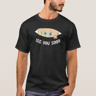 T-shirt À bientôt Bébé en cours Femmes enceintes