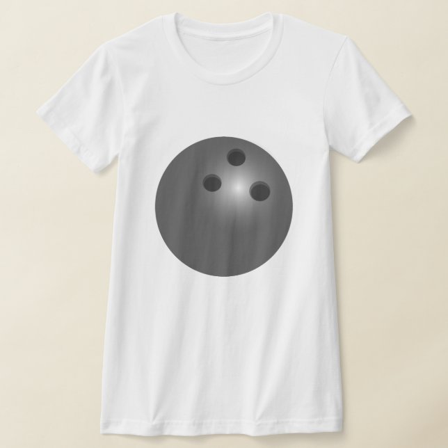 T-shirt à bille de Bowling (Poser)