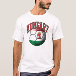 T-shirt à bille de football en Hongrie