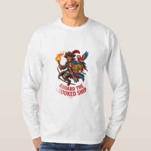 T-shirt À Bord Du Navire De Travers