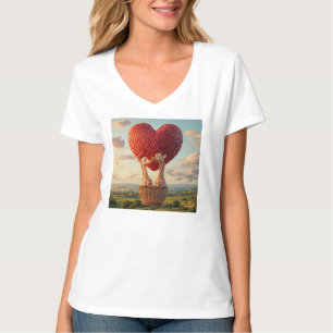 T-shirt à bulle d'air chaud en combinaison de gira