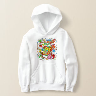 T-shirt à capuche pour enfants Jour du Nombre No