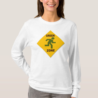 T-shirt à capuche pour femmes Green Zone