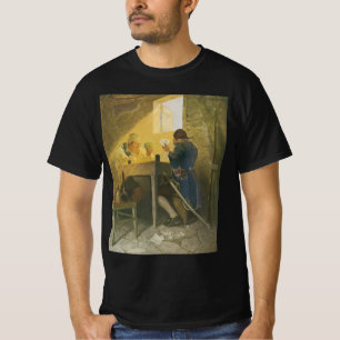 T-shirt À Cartes dans la cage de Cluny par NC Wyeth