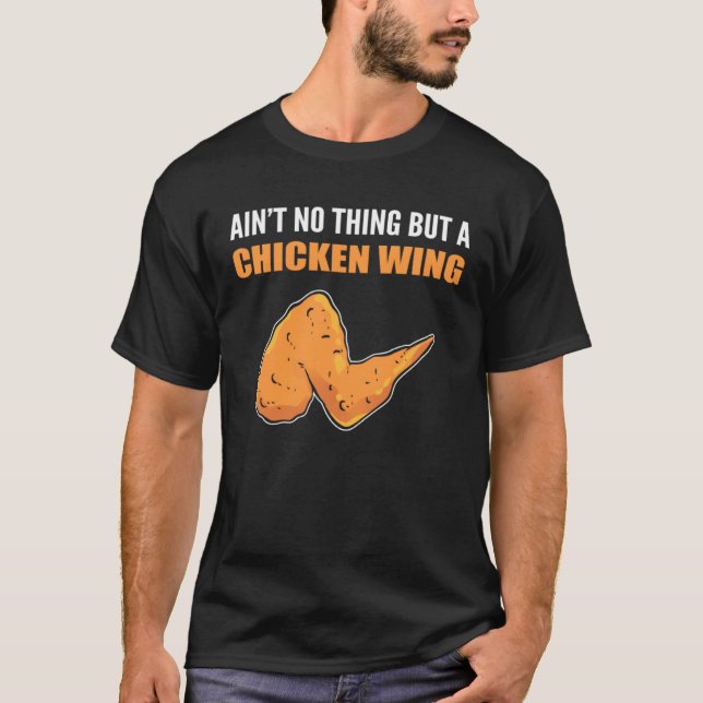 T-shirt A Chicken Wing Mukbang Vlogger (Devant)