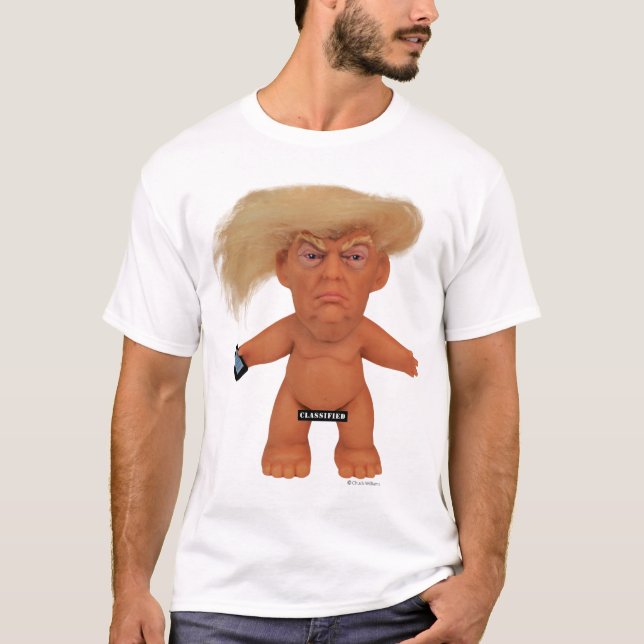 T-shirt "A classifié" l'édition de plus grand Troll du (Devant)