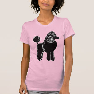 T-Shirt à crêpe à col blanc pour femmes