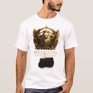 T-shirt à crête Hustle in Silence