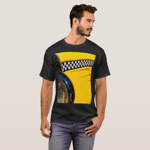T-shirt à damiers passé