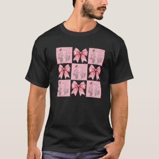 T-shirt à damiers Premium