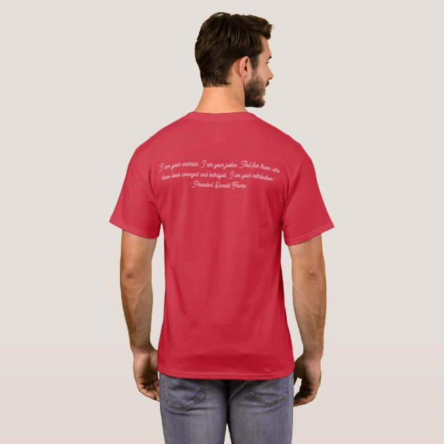 T-shirt à deux côtés (Dos entier)