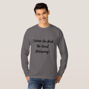 T-shirt A écrit le livre sur la distanciation sociale