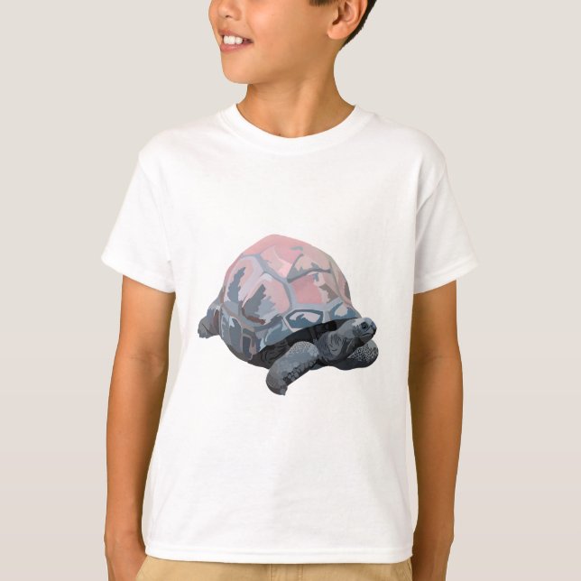 T-shirt A est pour Aldabra Tortoise (Devant)