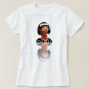 T-shirt à expression audacieuse