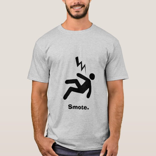 T-shirt A frappé (Devant)