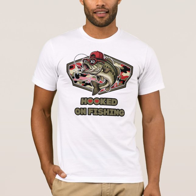 T-shirt A fun and bold illustration of a cool bass (Devant)