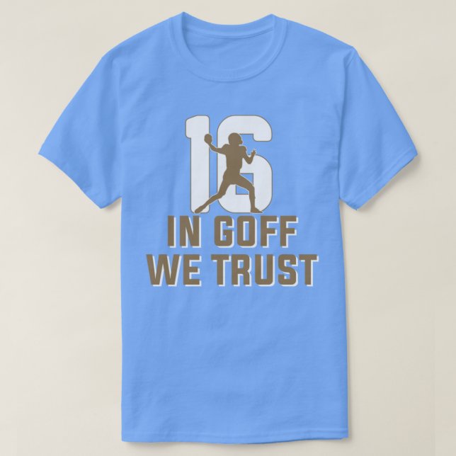 T-shirt À Goff, nous faisons confiance (Design devant)