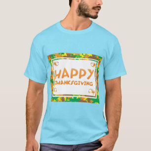 T-Shirt à Impression « Happy Vibes » pour une Hume