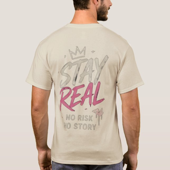 T-Shirt à Impression Minimale sur le Devant et Log (Dos)