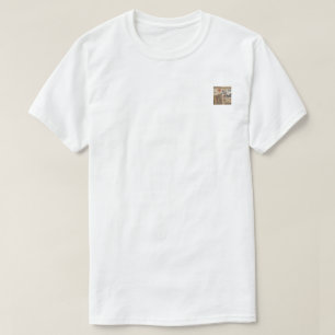 T-shirt à impression sur la poitrine - Planting My