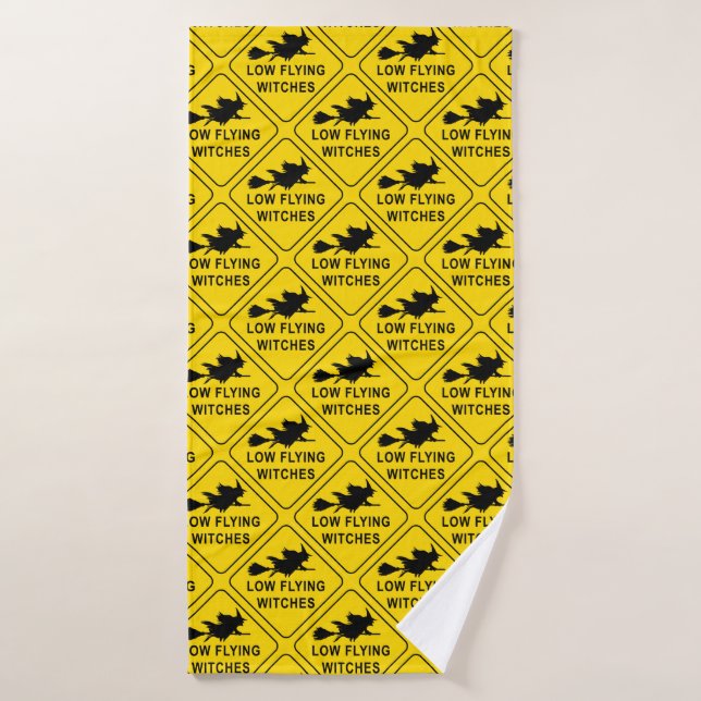 T-Shirt à impression tout-en-haut pour sorcière (Serviette de bain)