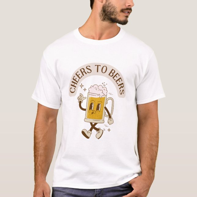T-Shirt à la bière (Devant)