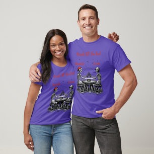 T-shirt À la bonne vôtre des meilleurs amis squelettes
