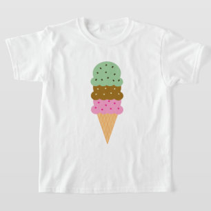 T-shirt à la crème glacée
