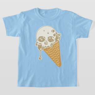 T-shirt à la crème glacée maléfique