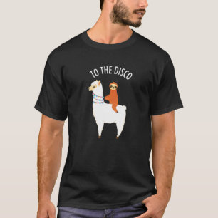 T-shirt À La Discothèque Fantaisie Embarcadère D'Une Llama