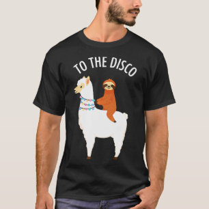T-shirt À La Discothèque Fantaisie Embarcadère D'Une Llama