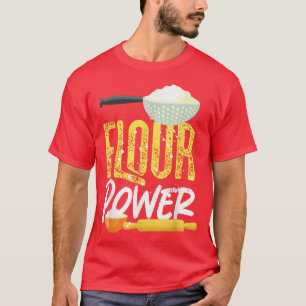T-Shirt à la farine de cuisson au four