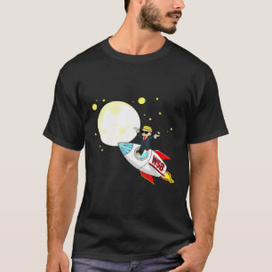 T-shirt À La Lune Wallstreetbets Diamond Hands Amc Apes