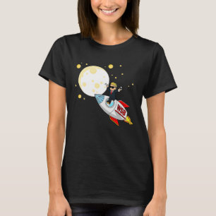 T-shirt À la Lune Wallstreetbets Diamond Hands AMC Apes