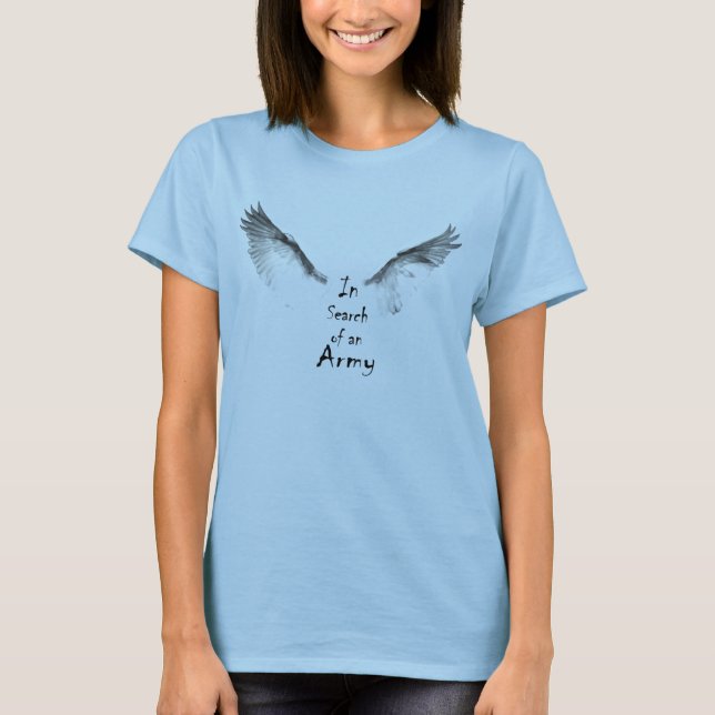 T-shirt A la recherche d'une T_Shirt de l'armée (Devant)