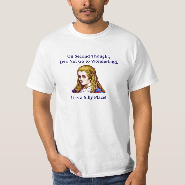 T-shirt À la réflexion, ne partons pas au pays des (Devant)