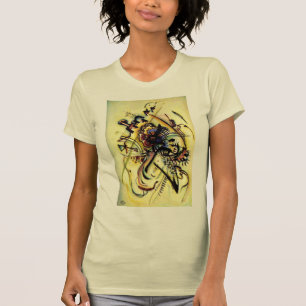 T-shirt À la voix inconnue de Kandinsky Abstraite oeuvre