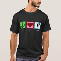 T-shirt à l'arc Peace Love