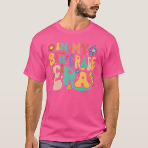 T-shirt À l'époque de ma 8e année, retour à l'école, ensei