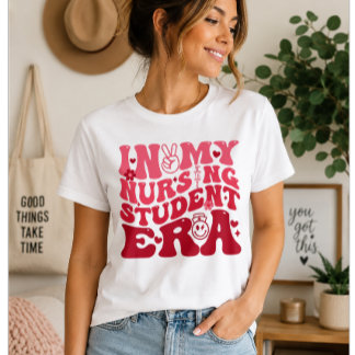 T-shirt À l'époque où j'étais étudiante en soins infirmier