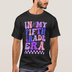 T-shirt À l'ère de ma cinquième année Enseignant de 5e ann