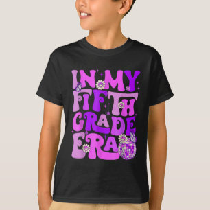 T-shirt À l'ère de ma cinquième année, retour à l'école ré