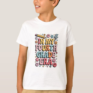 T-shirt À l'ère de ma quatrième année 4e année Retour à l'
