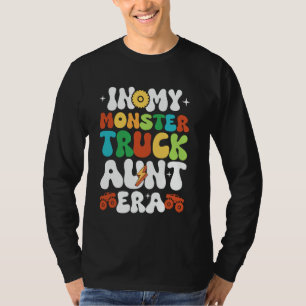 T-shirt À l'ère de ma tante de camion monstre pour mon ann