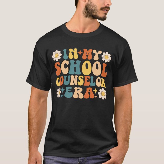 T-shirt À L'Ère De Mon Conseiller Scolaire (Devant)